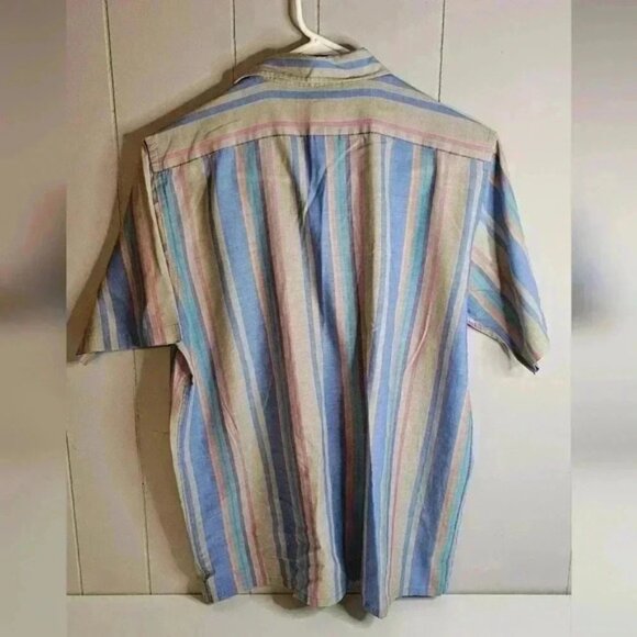 Vintage Arrow Sport Short Sleeve Button Up, Medium - Picture 2 of 3